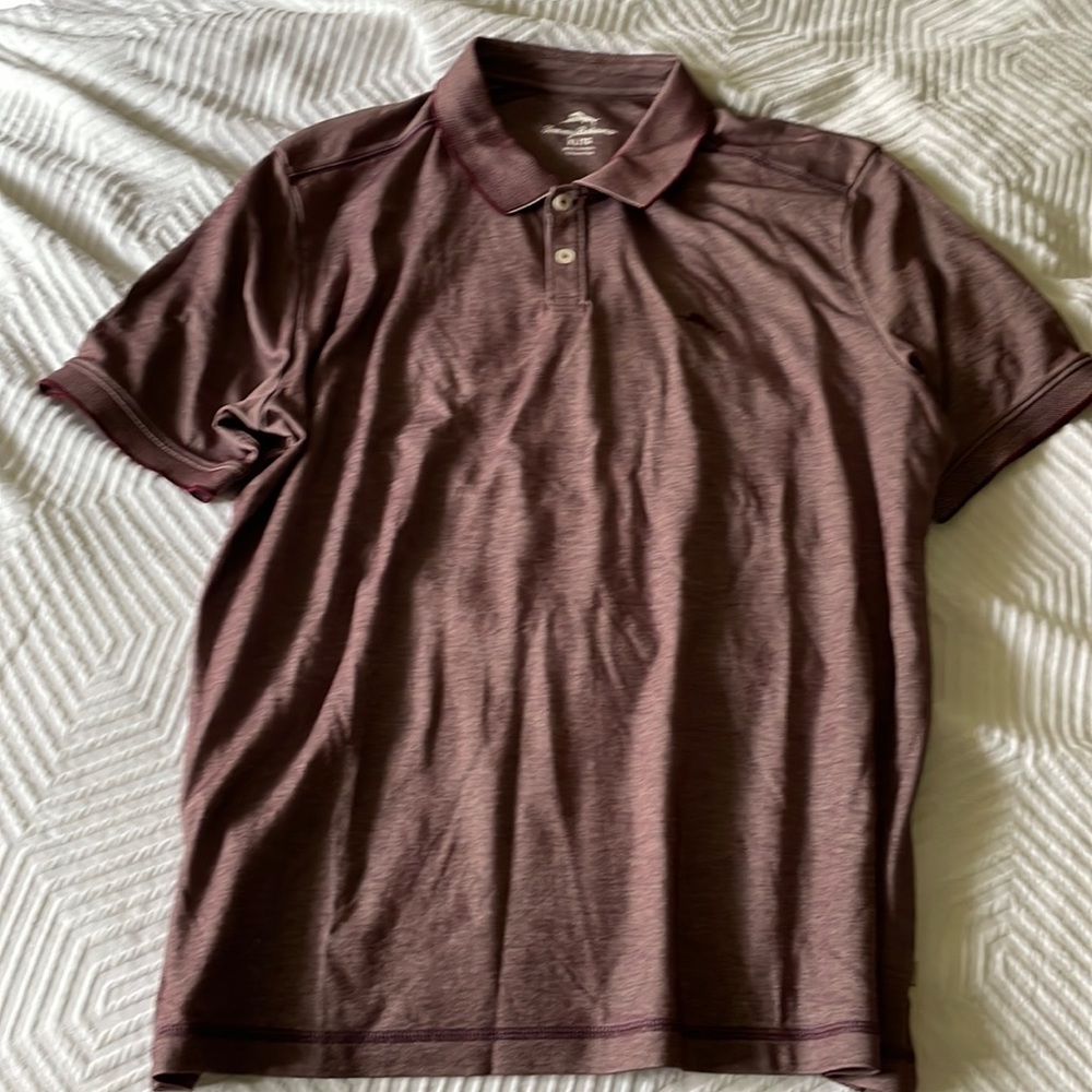 Tommy Bahama Men’s XL Polo Burgundy
